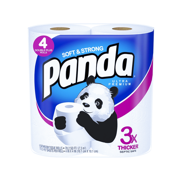 PANDA BATHROOM TISSUE 6/4CT