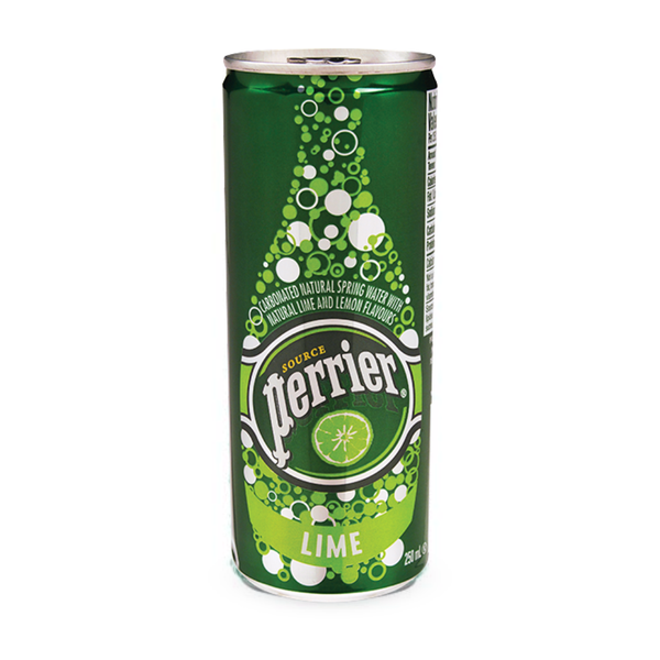 PERRIER WATER CANS 30/250ML LIME