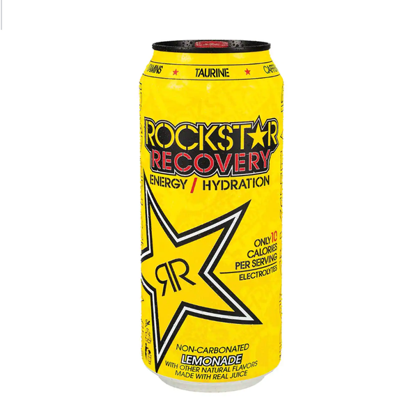 ROCKSTAR 24/16OZ RECOVERY  YELLOW