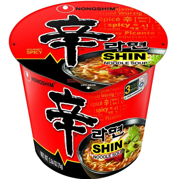 SHIN NOODLE SOUP CUP 12/2.64OZ