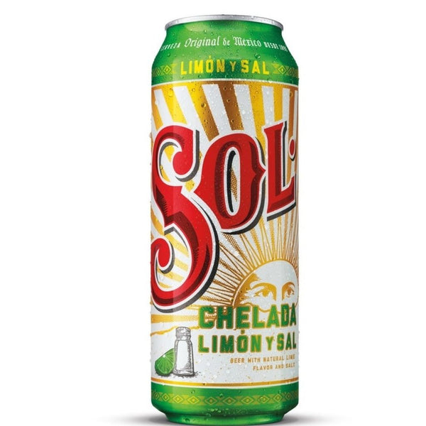 SOL CHELADA LIMON 12/24OZ