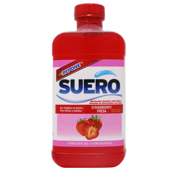 SUERO PEDIATRIC 8/1L STRAWBERRY