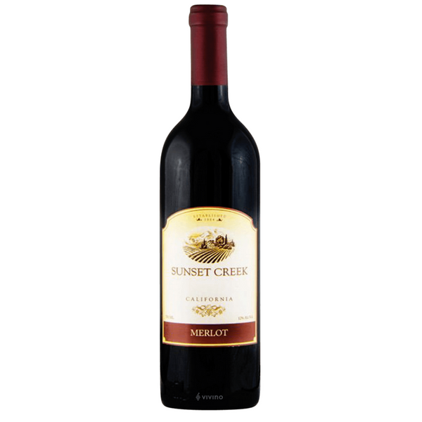 SUNSET CREEK MERLOT 750ML