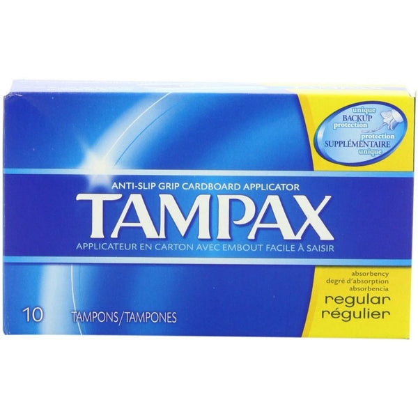 TAMPAX REGULAR 6/10CT