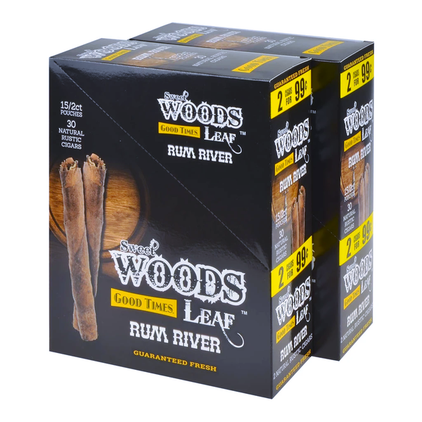 WOODS LEAF 30/2CT 2/1.29 RUM RIVER